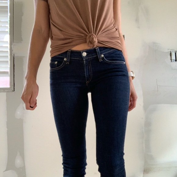 Rag & bone dark blue denim jean size 26 - Picture 3 of 10